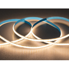 COB LED лента 24В, 320 диодов на метр, 5мм, теплый