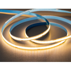 COB LED лента 24В, 320 диодов на метр, 8мм, теплый