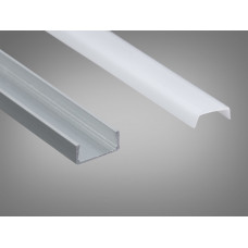 Профіль для LED стрічки, накладний