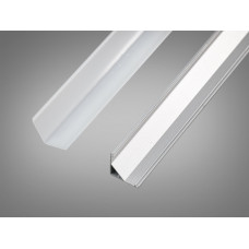 Профиль для LED ленты, угловой накладной.