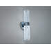 Минималистичное настенное светодиодное бра, 12W, хром Q2/2HR