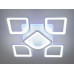 LED люстра на потолок с пультом, диммером, разноцветной подсветкой, 85W, белая S8060/4+1WH LED 3color dimmer