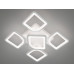 LED люстра на потолок с пультом, диммером, разноцветной подсветкой, 85W, белая S8060/4+1WH LED 3color dimmer