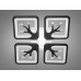 LED люстра с димером и подсветкой, 85W