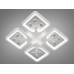 LED люстра с димером и подсветкой, 100W