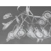 Люстра "Светлячок", 45 ламп
