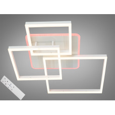 Стельова LED-люстра з диммером та підсвічуванням, 105W