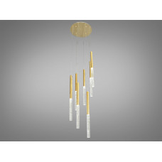 Современная светодиодная люстра, 24W 3007/8G