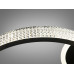 Потолочная LED люстра кольца с пультом, димером и подсветкой, 100W