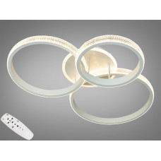 Стельова LED-люстра з диммером та підсвічуванням, 100W