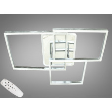 Стельова світлодіодна люстра з димером 140W 7009NEW HR LED 3color dimmer