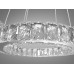 Хрустальная светодиодная люстра-подвес, 60W 7201-2D/580+400