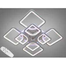 Стельова LED люстра з димером та кольоровим підсвічуванням 190W.