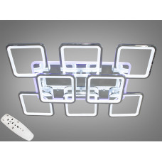 Стельова люстра з диммером та LED підсвічуванням, 220W