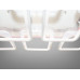 Потолочная люстра с диммером и LED подсветкой, цвет золото, 220W.
