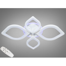 Потолочная LED-люстра с диммером и подсветкой, 105W