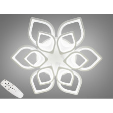 Світлодіодна люстра з димером, 230W 8073/6+6WH LED 3color dimmer