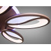 Потолочная LED-люстра с диммером и подсветкой, 105W