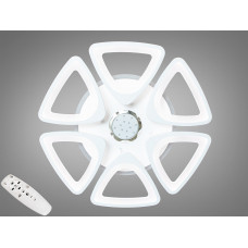 Стельова люстра з димером, підсвічуванням та MP3, 135W.