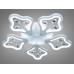 Потолочная LED-люстра с диммером и подсветкой, 95W