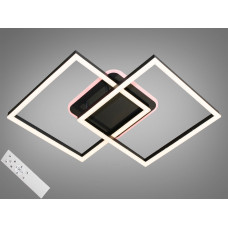 Стельова LED-люстра з диммером та підсвічуванням, 85W