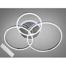 Стельова LED-люстра з диммером та підсвічуванням, 100W
