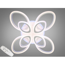 Светодиодная люстра с диммером 135W A8059/4+4WH LED 3color dimmer