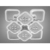 Светодиодная люстра 130W