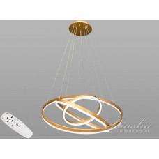 Світлодіодна люстра з додатковим підсвічуванням D8174-800+600+400G dimmer