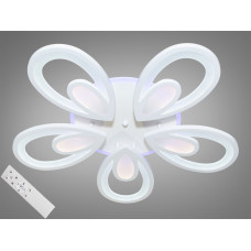 Стельова LED-люстра з диммером та підсвічуванням, 100W