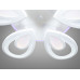 Потолочная LED-люстра с диммером и подсветкой, 100W
