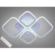 Стельова LED-люстра з диммером та підсвічуванням, 85W