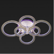 Люстра Светодиодная SC-2104/2+2+2 WH PK/PU/PL