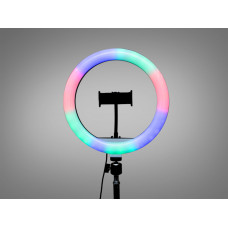 RGB селфи лампа, 26см, без штатива