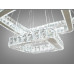 Хрустальная светодиодная люстра-подвес, 120W 7220-3D/650+450+250