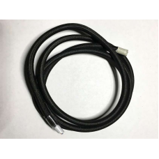 AMP кабель текстильний 2x0.75 black