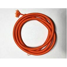 AMP кабель текстильний 2x0.75 orange