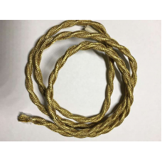 AMP кабель текстильний свитий 2x0.75 right gold
