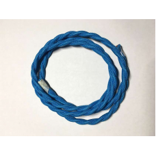 AMP кабель текстильний свитий 2x0.75 sky blue