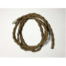 AMP кабель текстильный свитый 2x0.75 khaki