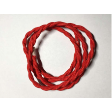 AMP кабель текстильний 2x0.75 red