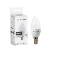 Лампа ZL 1002 Е14 10w 4000k свеча