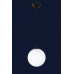 Подвесной светильник 756glass200F-1 BK+WH