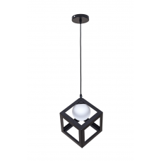 Подвесной светильник 756PR160glass-1 BK+WH